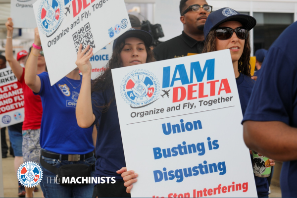 Third Georgia Congressman Urges Delta Air Lines to Remain Neutral in Union Organizing Campaign