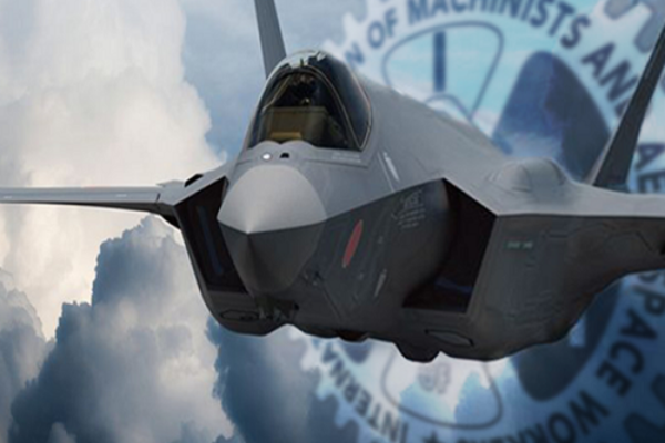 IAM Joins Lawmakers in Bipartisan Effort to Bolster Funding for IAM-Built F-35 Program 