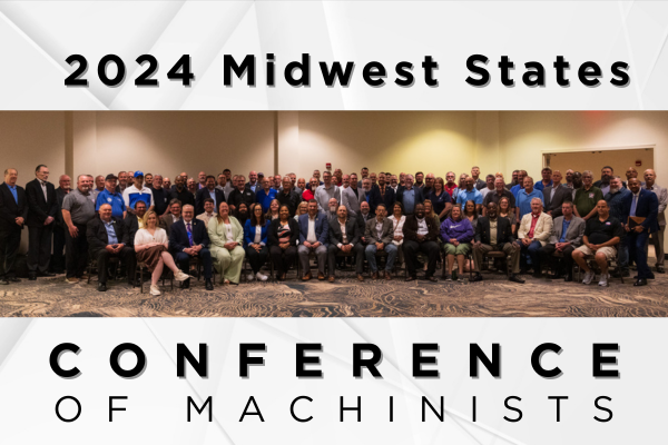 Midwest States Conference of Machinists Join Together Before Election Preparation