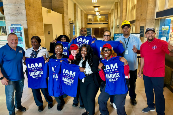 Philly TCU/IAM Members are Voting their Jobs & Voting Harris-Walz