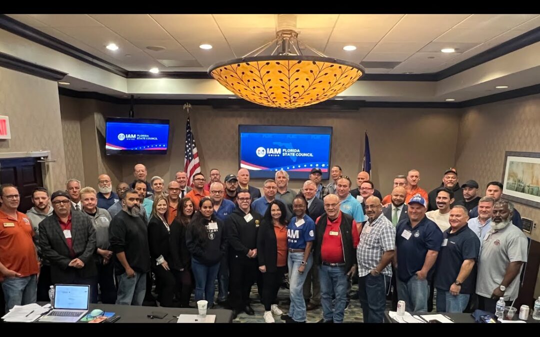 Florida IAM Union Members Bring Working People Power to State Capitol