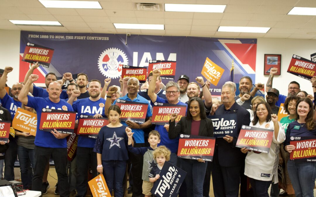 100+ Dallas/Fort Worth Union Members Rally With NFL Legend Everson Walls and Election Candidates, Calling For a Texas All Working People Can Afford